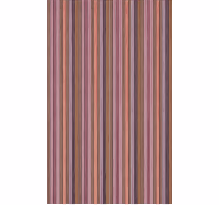 Ornamental wallpaper in gray and pink wooden texture - TenStickers