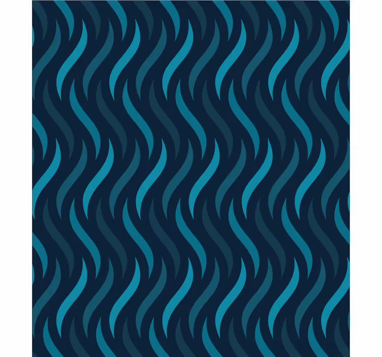 Living room wallpaper with wavy texture - TenStickers