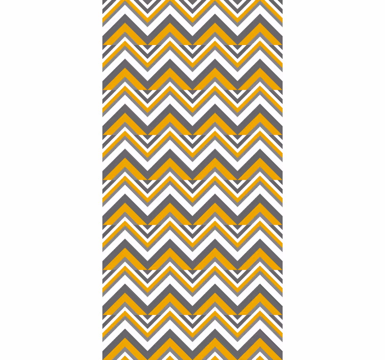 Bedroom wallpaper chevron pattern design - TenStickers