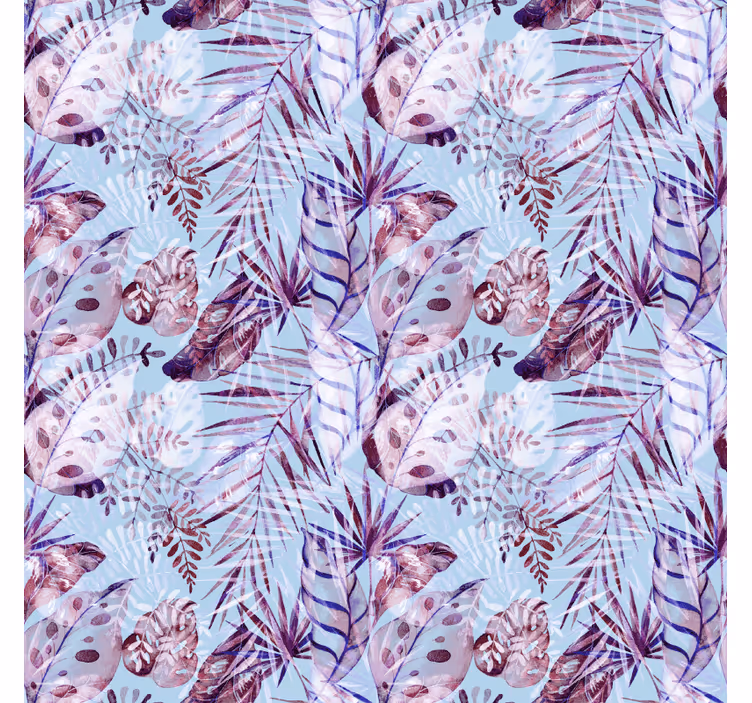 Bedroom wallpaper floral foliage designs - TenStickers