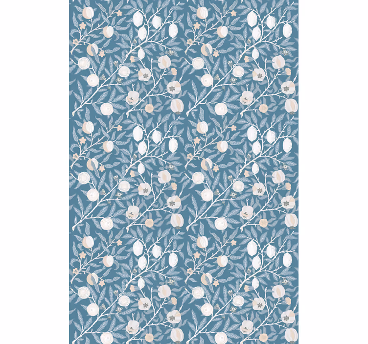 Bedroom wallpaper floral inspired design - TenStickers