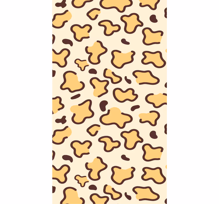 Animal wallpaper big leopard patterns - TenStickers