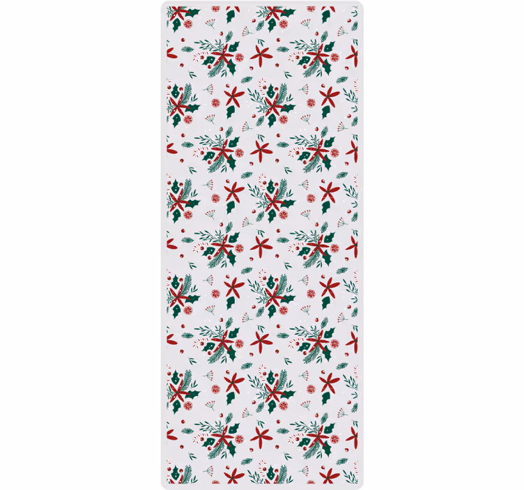 Christmas wallpaper with beautiful holiday design - TenStickers