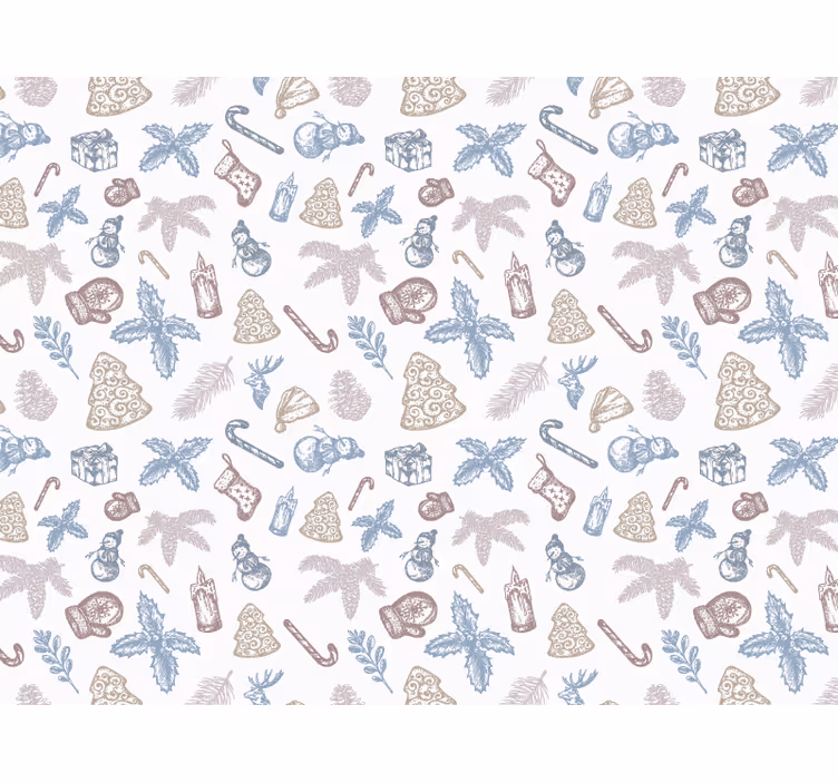 Christmas time holiday wallpaper - TenStickers