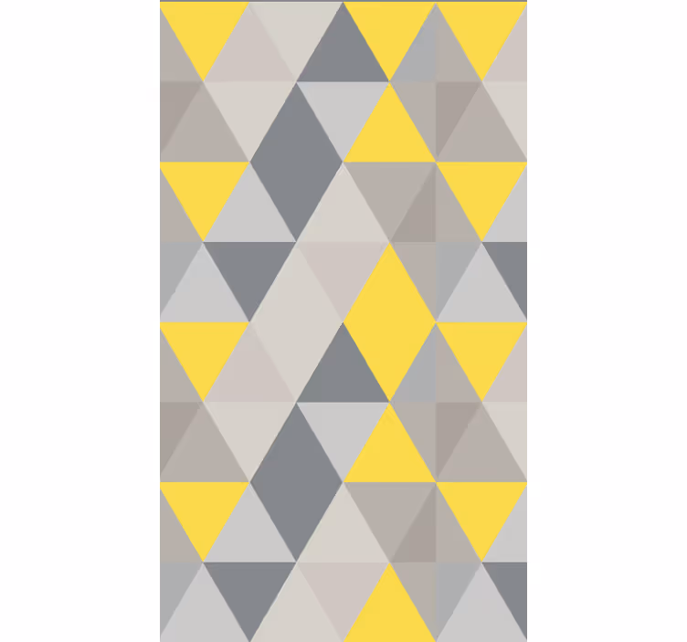 Office wallpaper in pantone triangles design - TenStickers