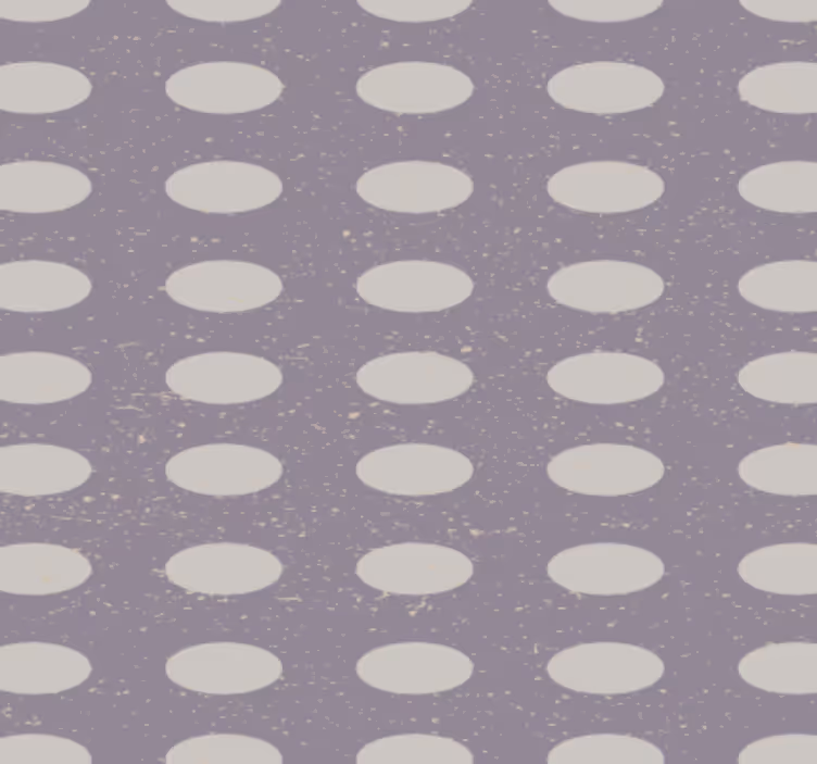 Hallway wallpaper with geometric gray and purple circles - TenStickers