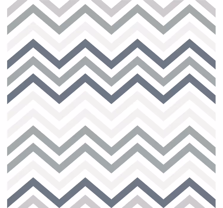 Geometric wallpaper chic chevron pattern - TenStickers