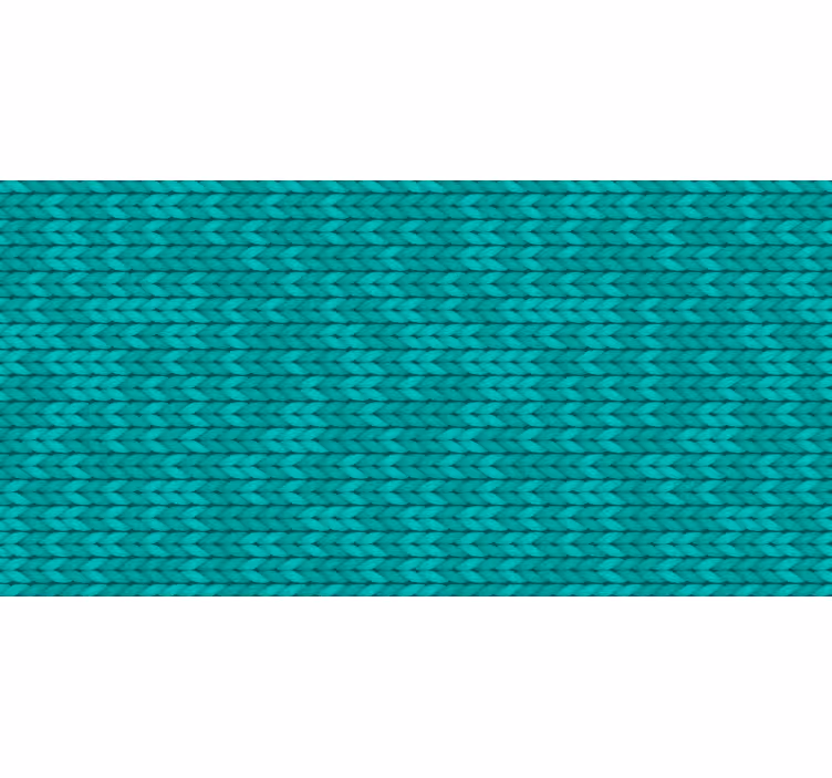Textured wallpaper blue ropes design - TenStickers