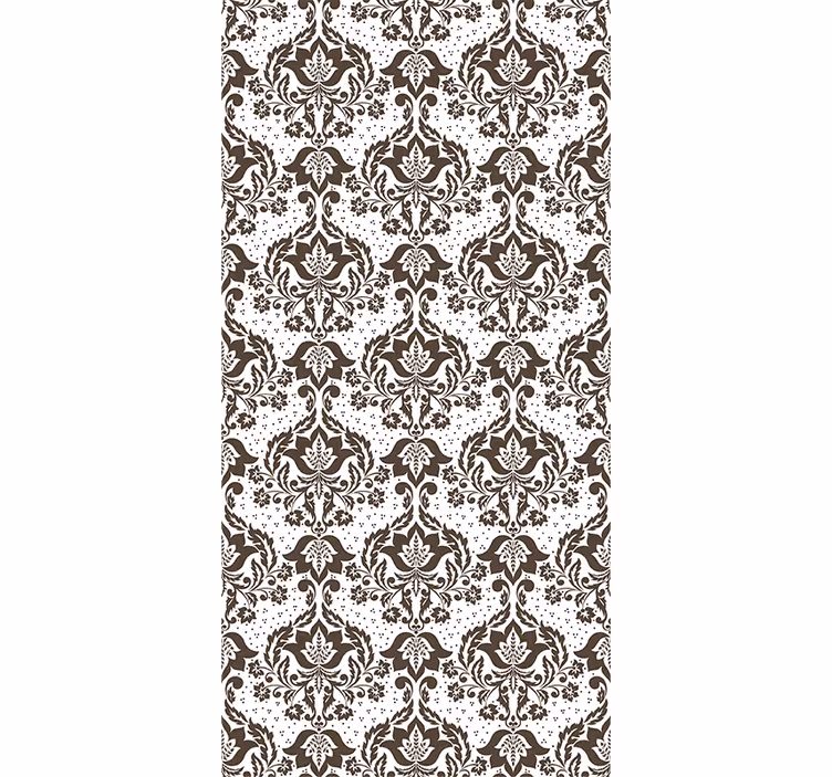 Vintage wallpaper in baroque style - TenStickers