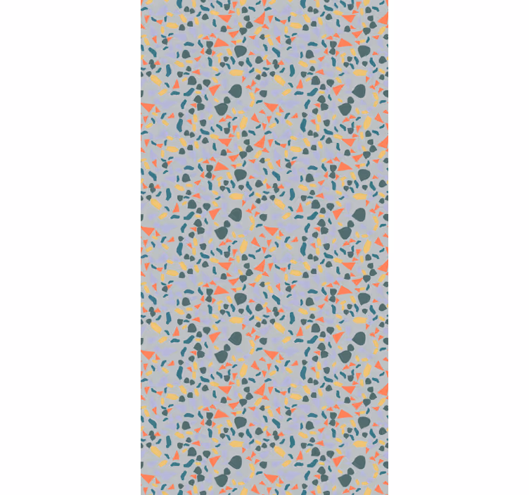 Marble wallpaper vibrant abstract shapes - TenStickers