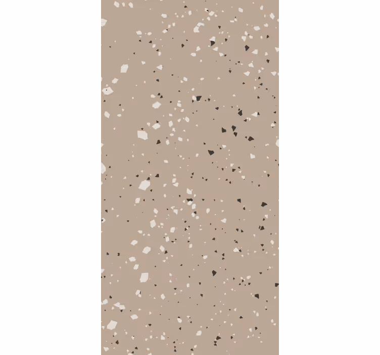 Marble wallpaper neutral terrazzo design - TenStickers