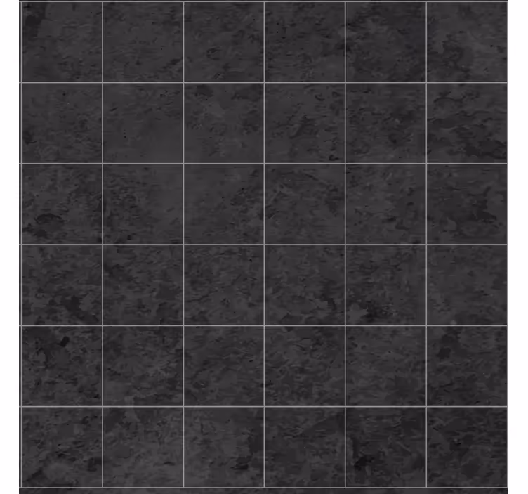Stone effect wallpaper sleek black tiles - TenStickers