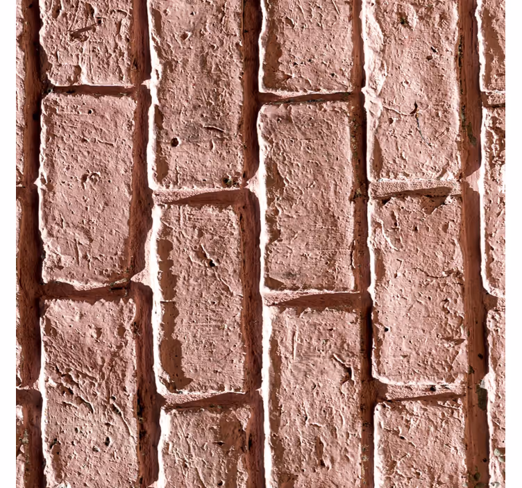 Stone effect wallpaper rustic brick design - TenStickers
