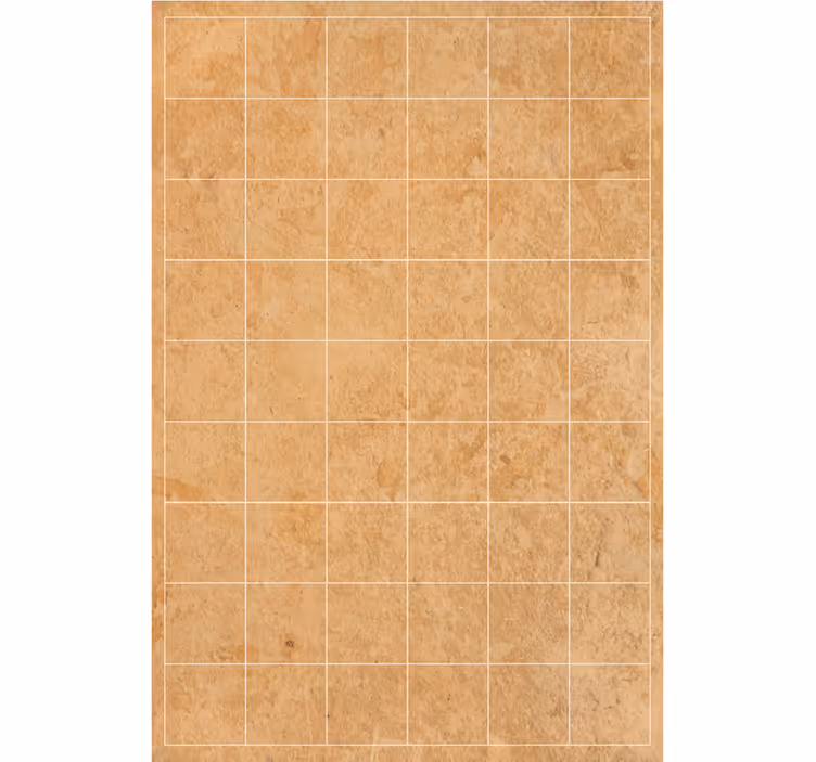 Tile effect wallpaper light beige squares - TenStickers