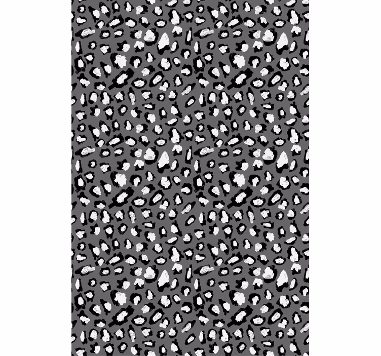 Kids wallpaper in leopard spot design - TenStickers