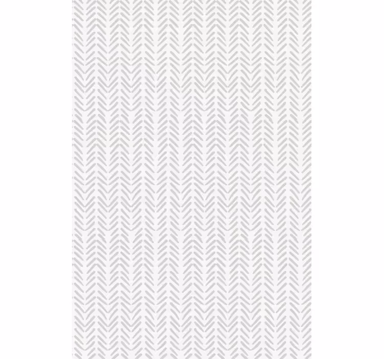 Scandinavian wallpaper grey abstract zigzag lines - TenStickers