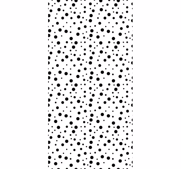 Textured wallpaper bold dotted pattern - TenStickers