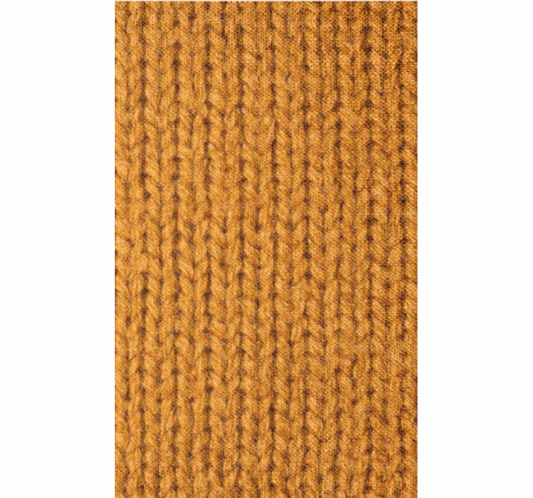 Living room wallpaper knitted fabric design - TenStickers