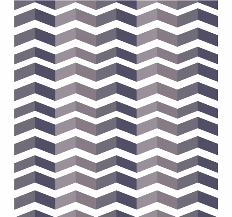 Living room wallpaper chevron pattern design - TenStickers