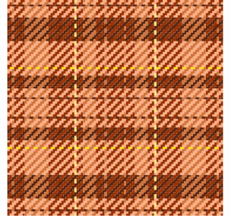 Vintage wallpaper in a 70s square pattern - TenStickers