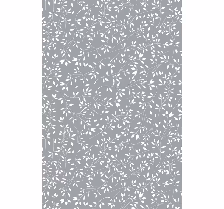 Tree wallpaper nature pattern of plants drawing - TenStickers