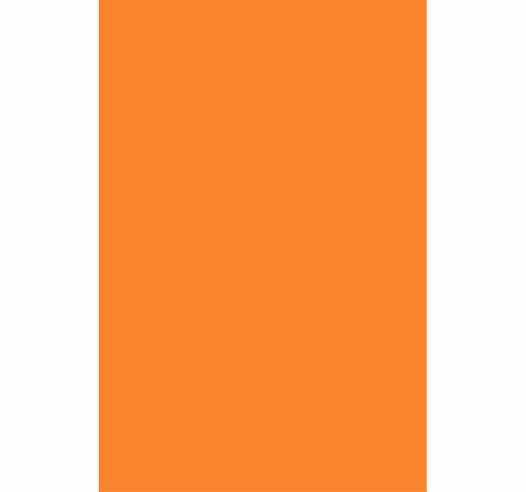 Office wallpaper in stunning orange hue - TenStickers