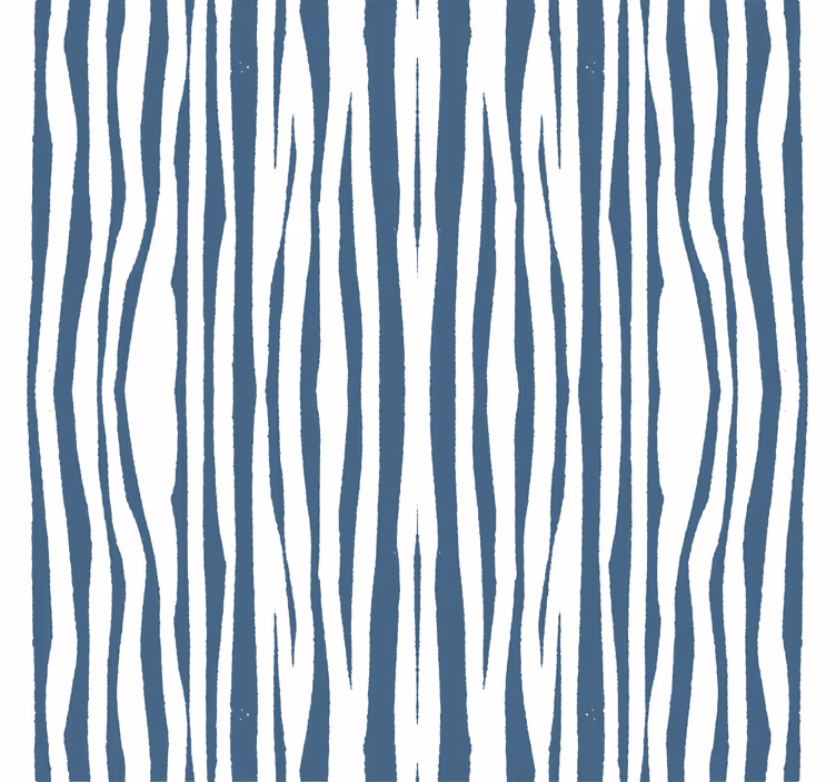 Modern wallpaper striped blue hampton style - TenStickers