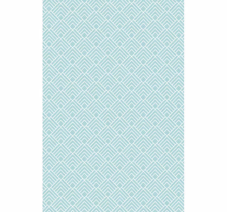 Modern wallpaper in geometric pattern style - TenStickers