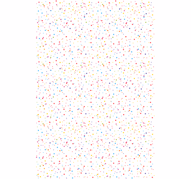 Modern wallpaper with vibrant dot pattern - TenStickers