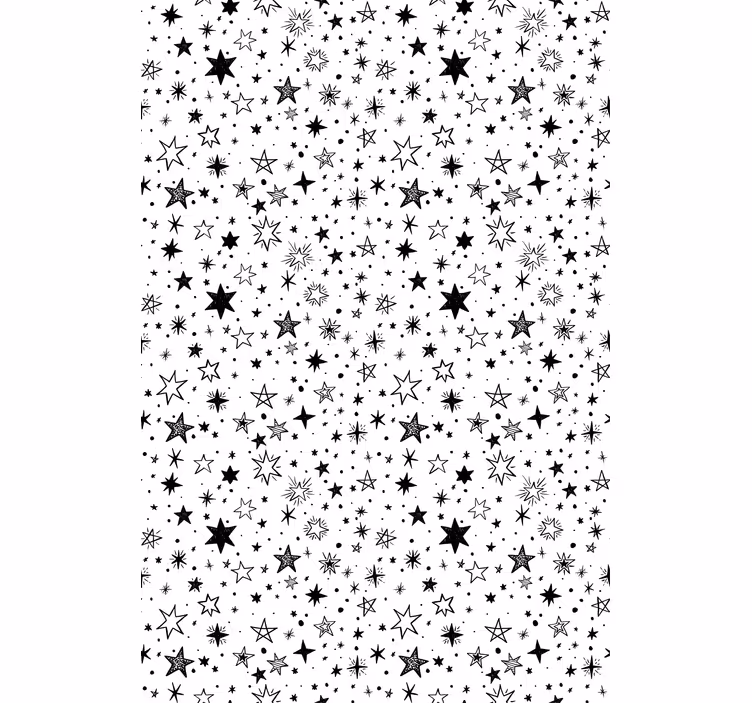 Teenagers wallpaper starry night design - TenStickers