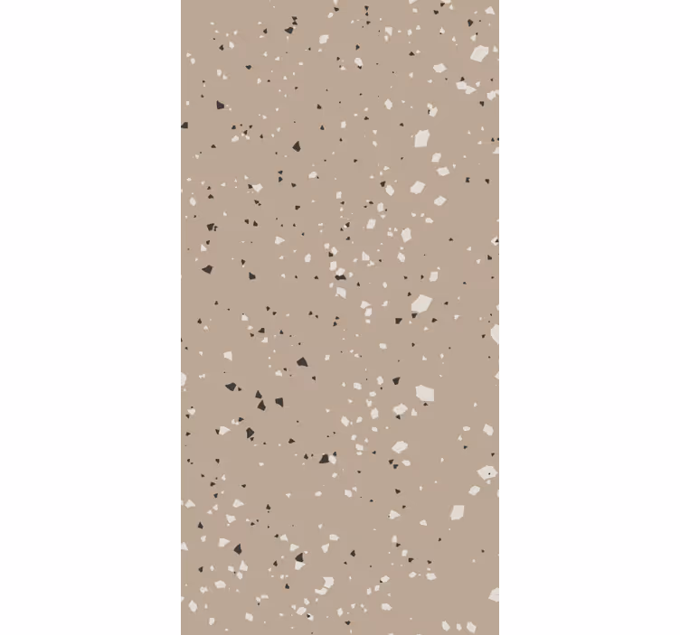 Kitchen wallpaper beige terrazzo design - TenStickers