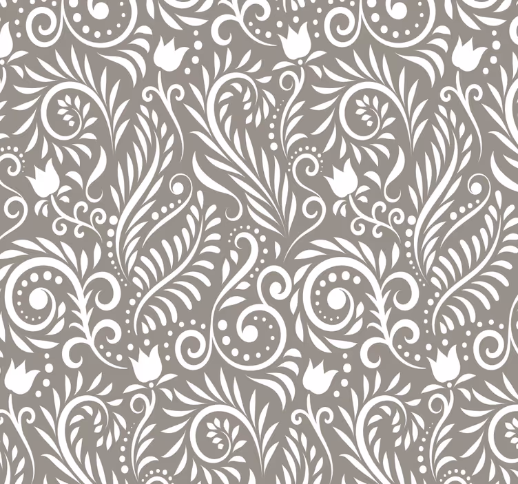 Kitchen wallpaper ruskin grey sheet - TenStickers