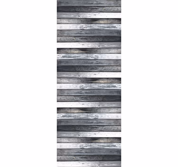 Kitchen wallpaper with wood texture - TenStickers