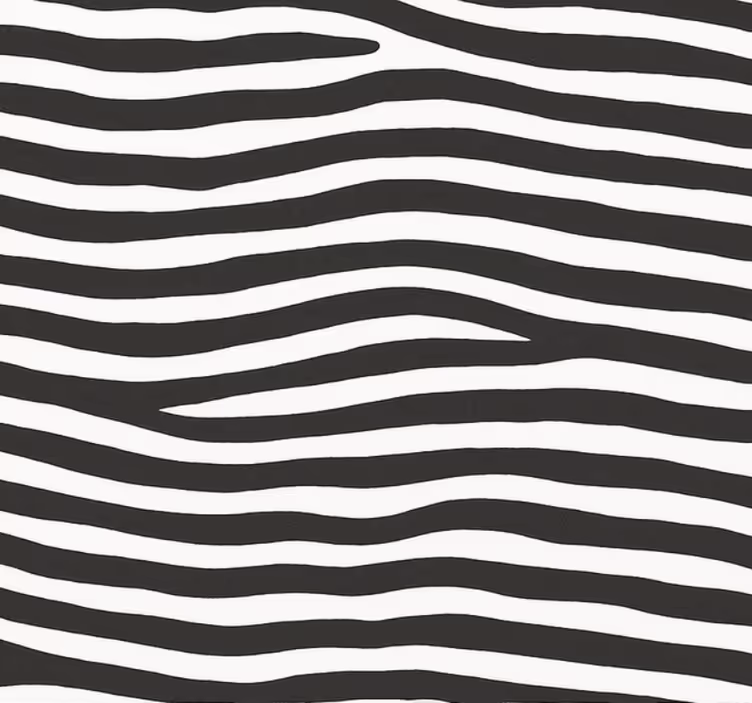 Master bedroom wallpaper zebra print texture - TenStickers