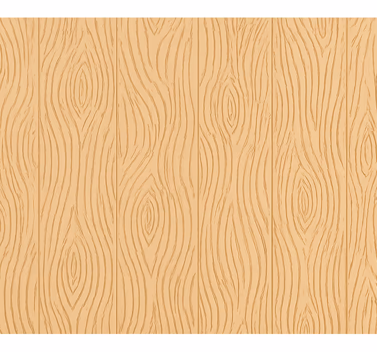 Living room wallpaper natural wood design - TenStickers