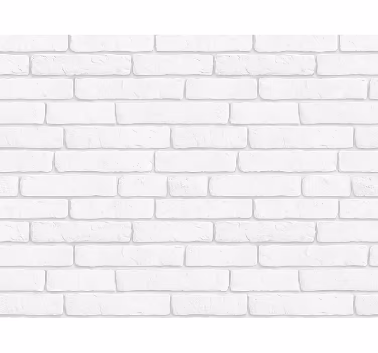 Living room wallpaper white stone texture - TenStickers