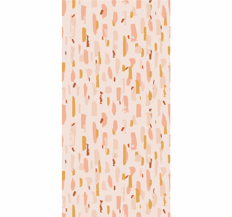 Bedroom wallpaper in a brushed petal design - TenStickers