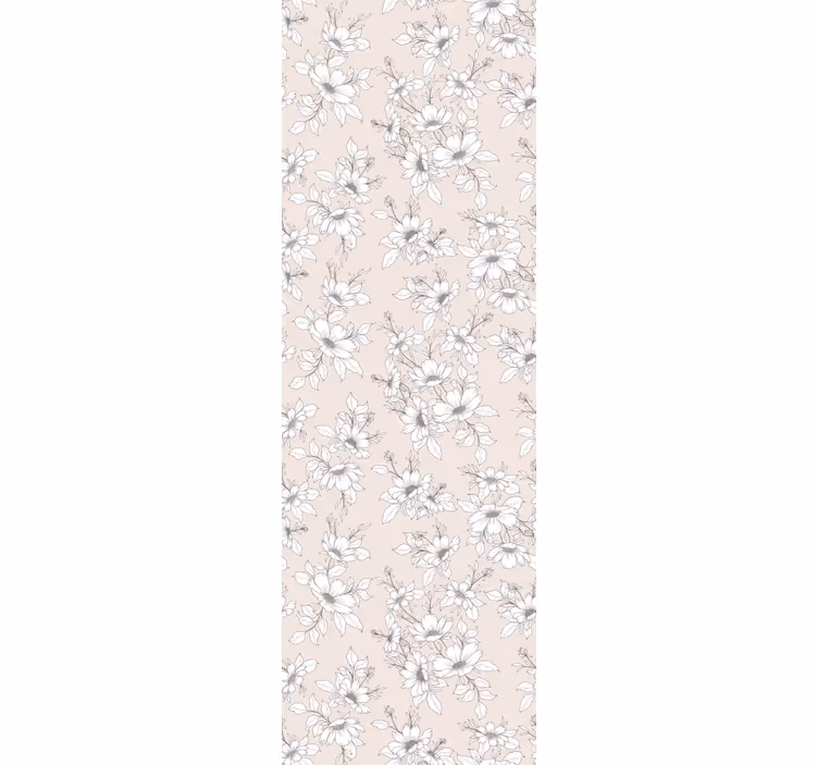 Bedroom wallpaper nordic wild and elegant design - TenStickers