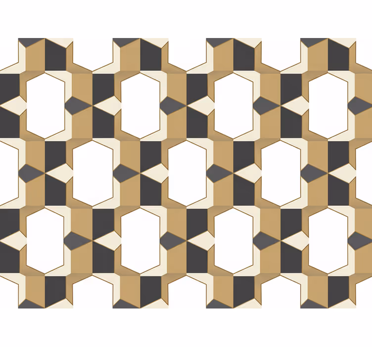 Classic wallpaper in checkered design - TenStickers