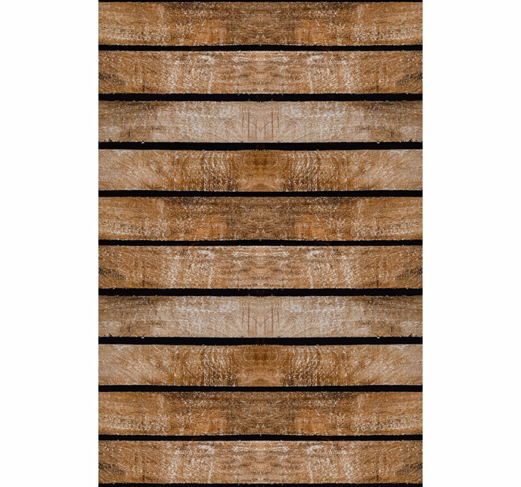 Rustic wallpaper inspired by wooden pallets - TenStickers