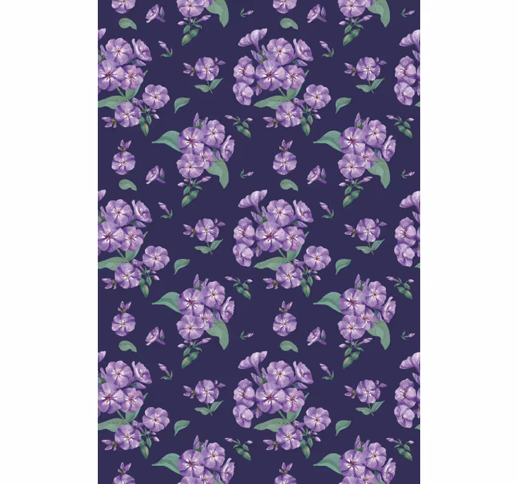 Lilac wallpaper in violet shade - TenStickers