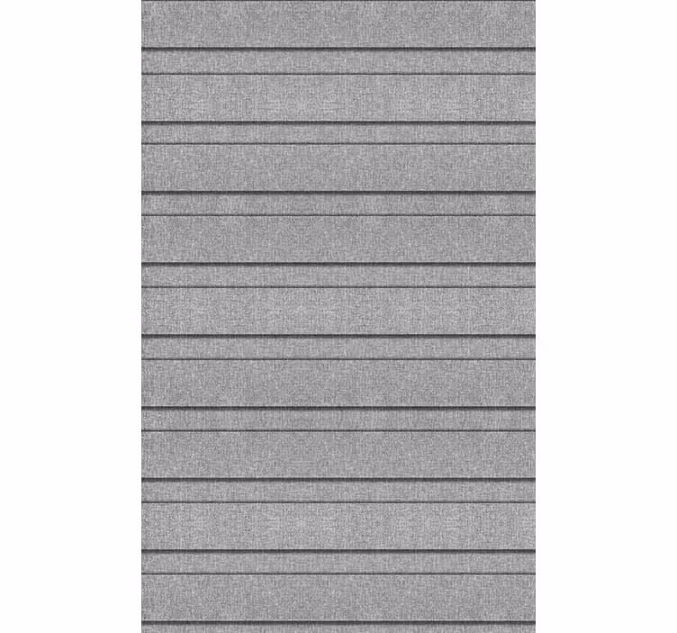 Grey wallpaper with grey stripes - TenStickers