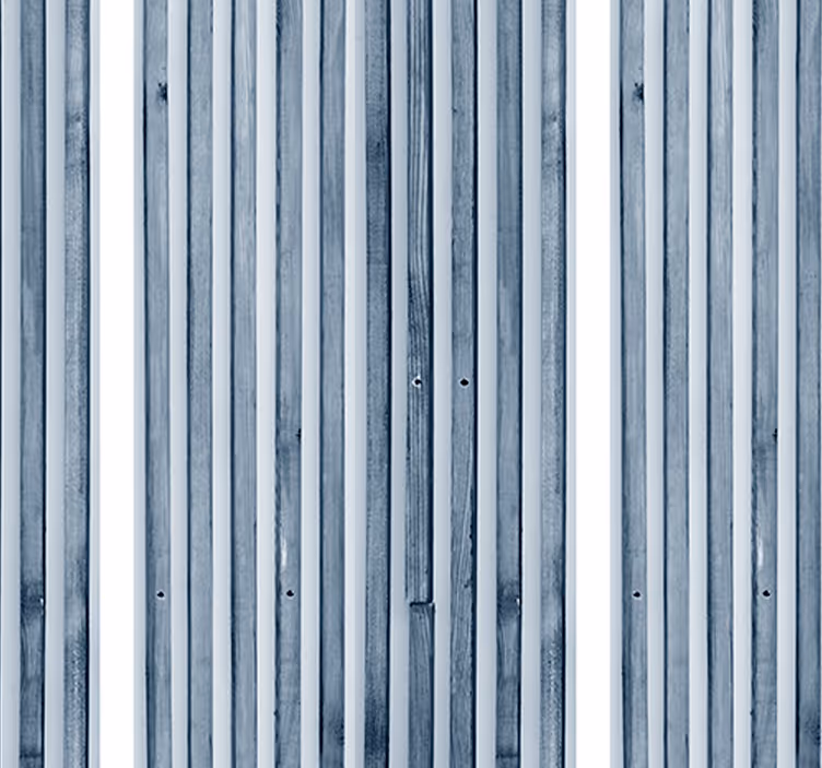 Wood Texture Wallpaper Grey wooden effect - TenStickers
