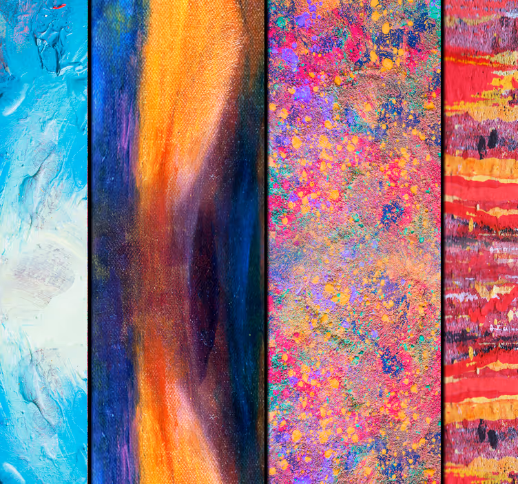 Wallpaper colorful splash - TenStickers