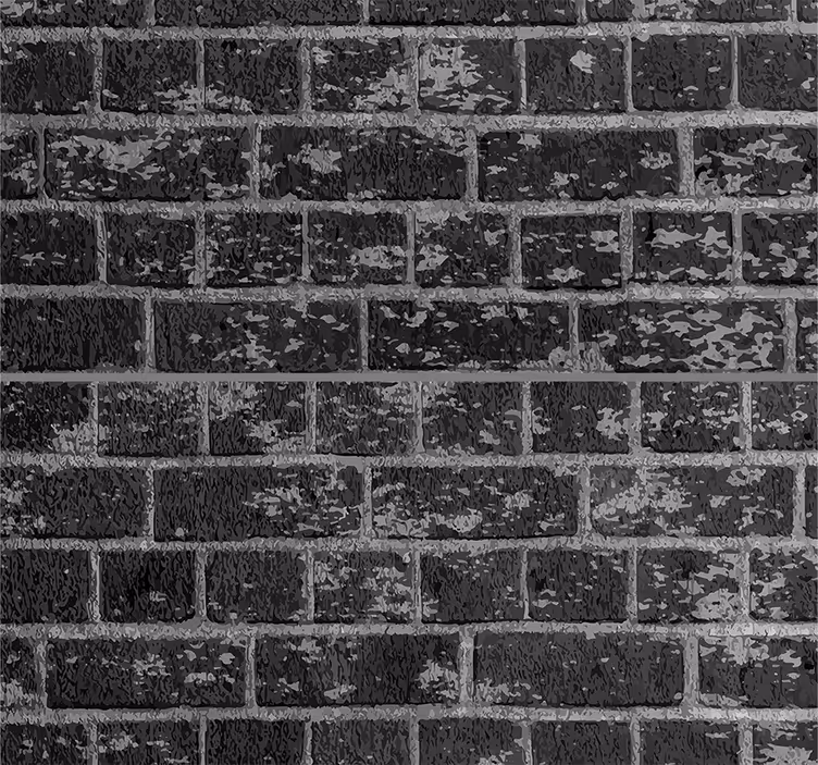 Brick wallpaper with realistic brick effect - TenStickers