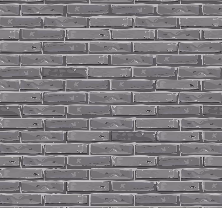In the Shadow Brick Wallpaper - TenStickers