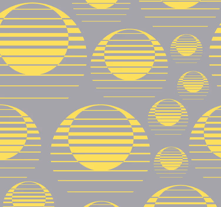 Geometric wallpaper geometric dot pattern - TenStickers