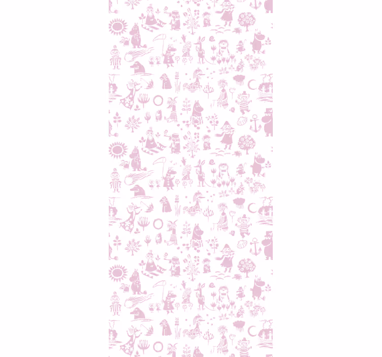 Whimsical Childhood Imagery nursery wallpaper - TenStickers