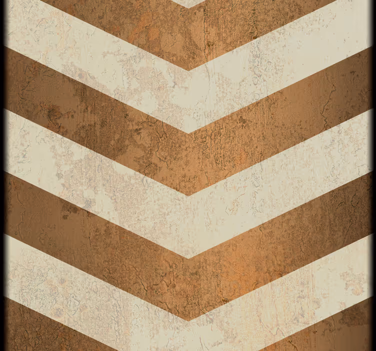 Chevron Stripes horizontal wallpaper - TenStickers