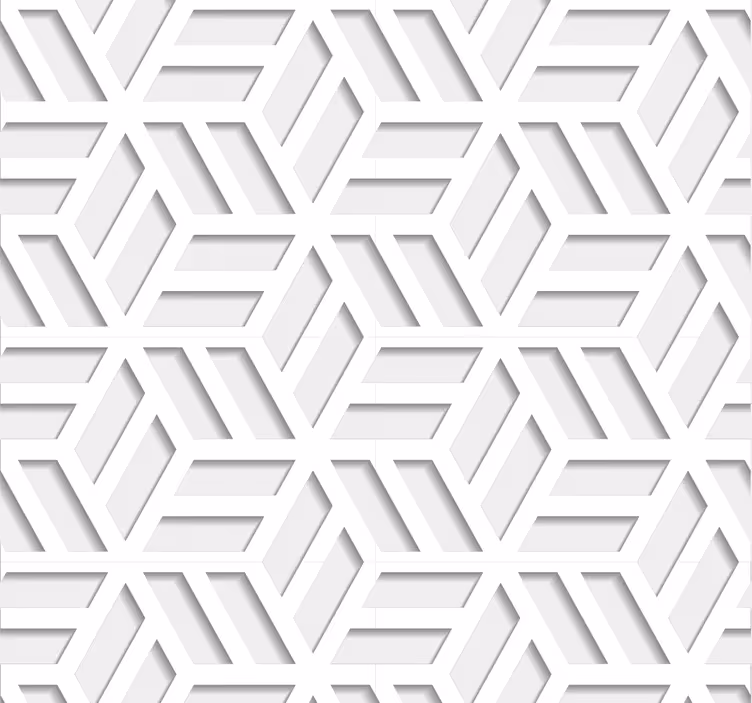 Geometric wallpaper geometric lattice - TenStickers